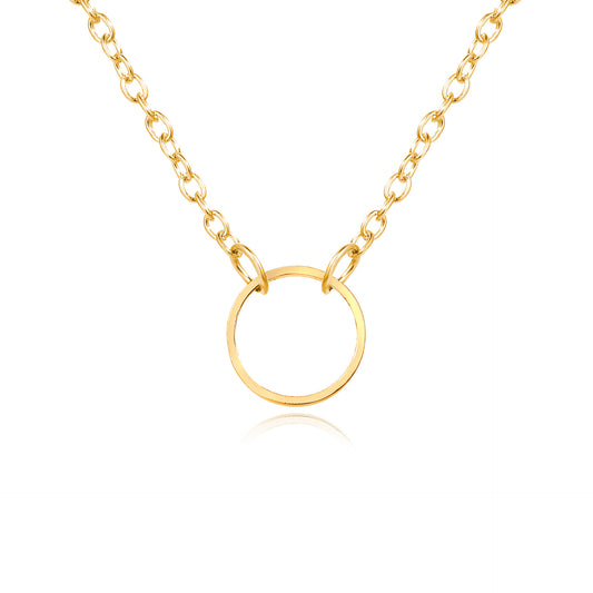 Circlet - Hoop Gold Single Layer Chain