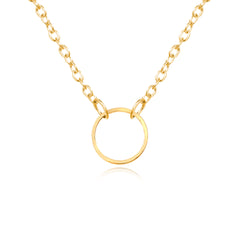 Circlet - Hoop Gold Single Layer Chain