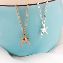 Mini Star - Star Gold Single Layer Chain