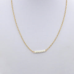 Triple Pearl - Pretty Gold Pearl Chain