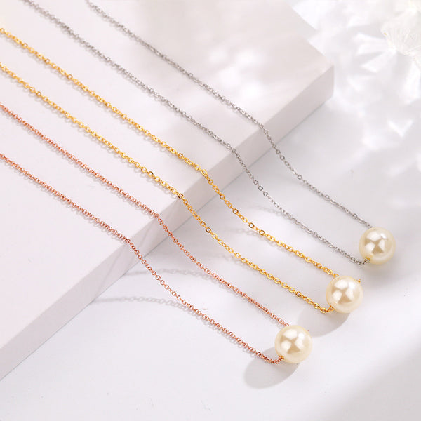 Anti-Tarnish: Pearl Effortless Luxury Necklace