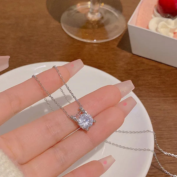 Anti-Tarnish: Silver Macro Diamond Everlasting Shine