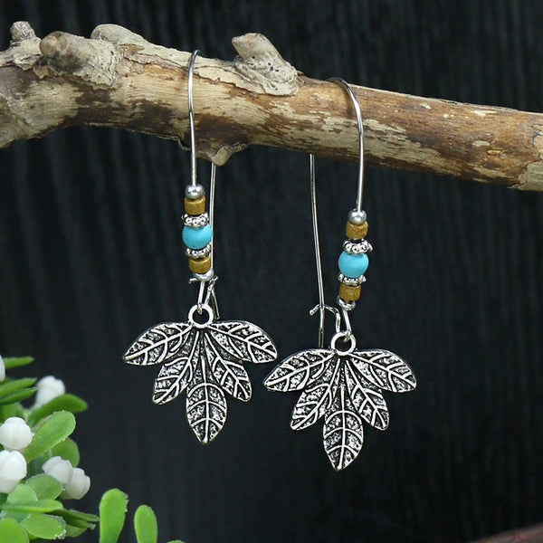 Boho Leaf - Bohemian Earrings Free-Spirited Jewelry for Effortless Style
