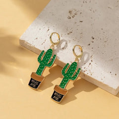 Cactus 'Hug Me' - Unique Nature-Inspired Jewelry for a Boho-Chic Look