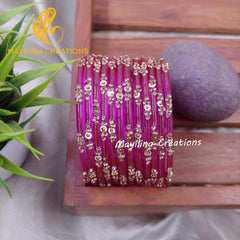 Minukki - Designer Glass Bangles