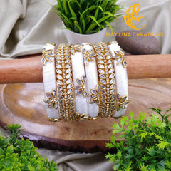 Saira - Budget Friendly Silk Thread Bangles