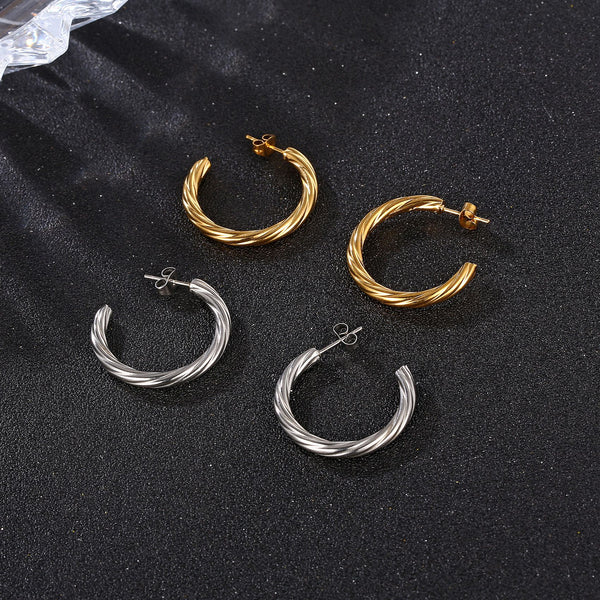Anti-Tarnish Earrings: Hoop Everlasting Shine Earrings for Every Occasion