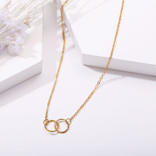 Eon - Double Round Gold Single Layer Chain