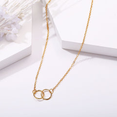 Eon - Double Round Gold Single Layer Chain