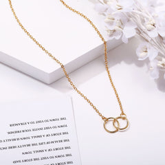 Eon - Double Round Gold Single Layer Chain