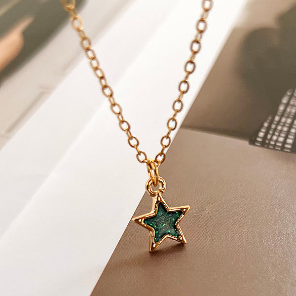 Celestial Starlet Gold Single Layer Chain