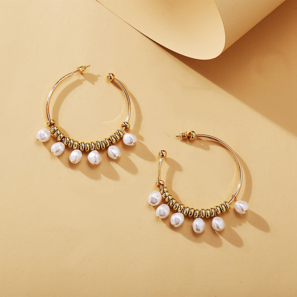 Statement Large Hoop Earrings – Bold and Eye-Catching Jewelry