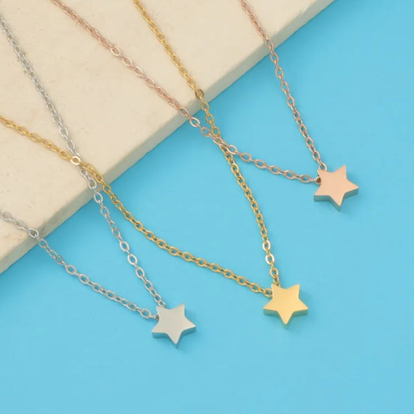 Anti-Tarnish: Star Necklace Shine Without Limits